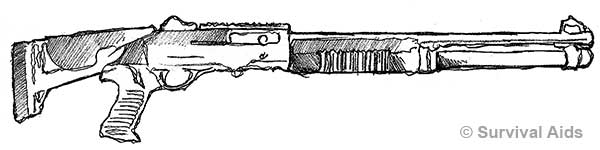 shotgun military weapon