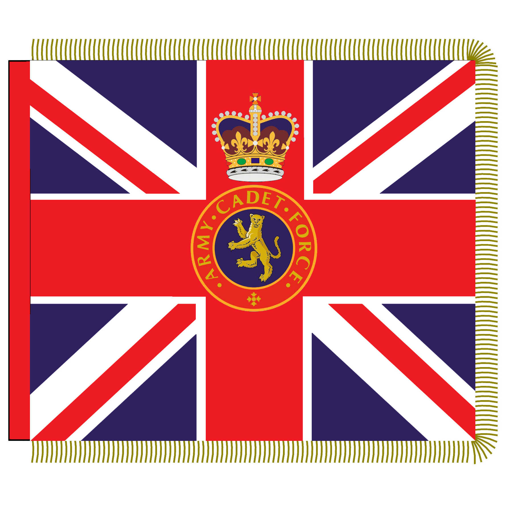 Hand Embroidered Army Cadet Force Union...