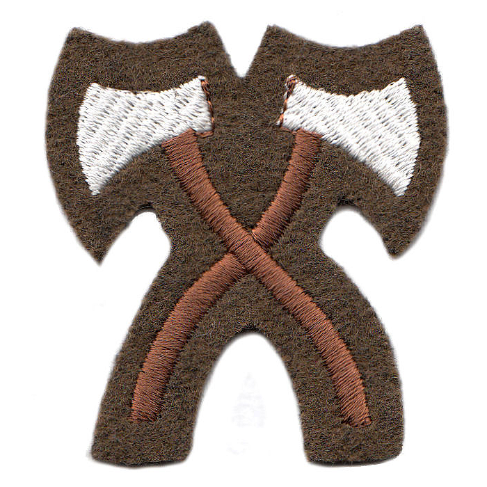 Assault Pioneer Crossed Axes Badge, Army No.2...
