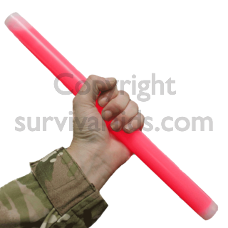 Blue Jumbo Tactical Light Stick 