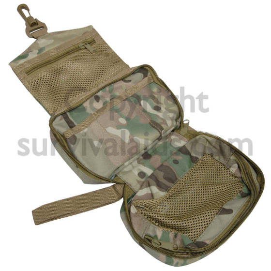 Aqua Loo Washbag Medical Pouch Multicam Survival Aids
