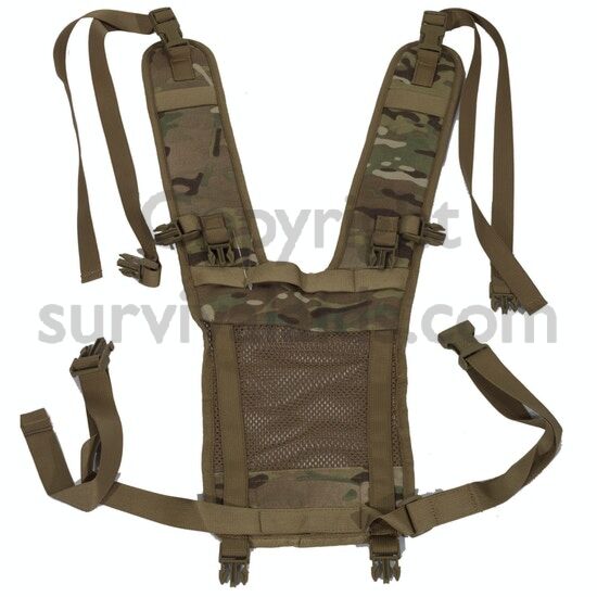 Multicam PLCE Side Pouch Yoke System Harness | Survival Aids