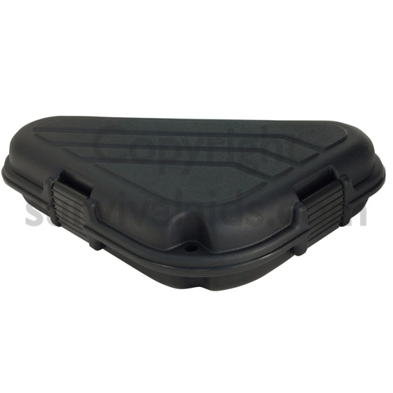 Single Pistol Shaped Plano Case Size Medium Small