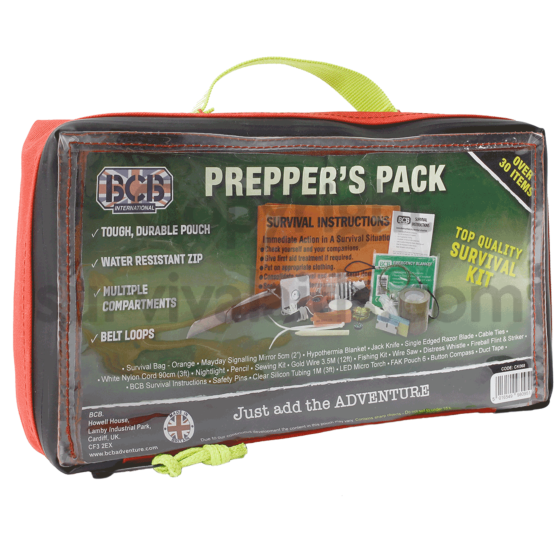 Prepper's Survival Kit, Made in Britain