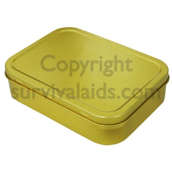 Tobacco Tin Survival Kit Container 