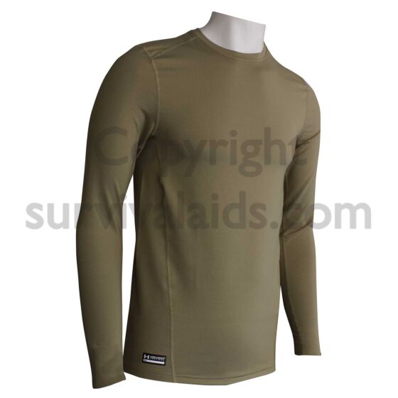 Coldgear Crew Neck Tactical Base Layer | Under Armour | Size Small to ...