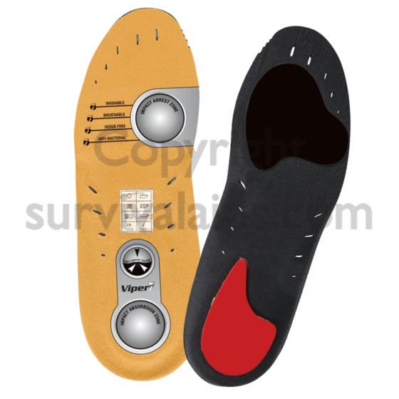 Odour-Free Varying Sizes Anti Bacterial Viper Four Layer Insoles Comfort 