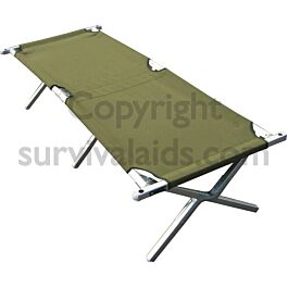 Military stretcher bed top