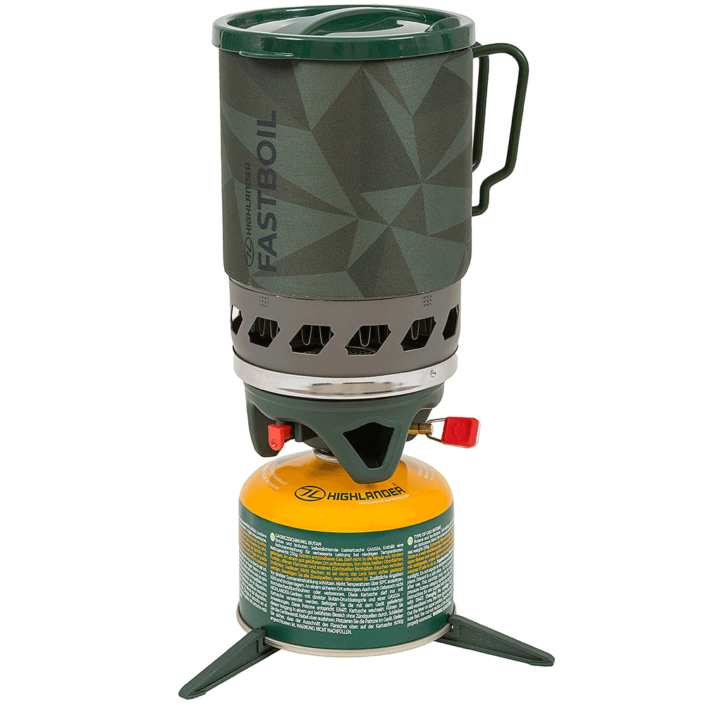 Highlander Olive Green Blade Fast Boil Cooker Mk 3...