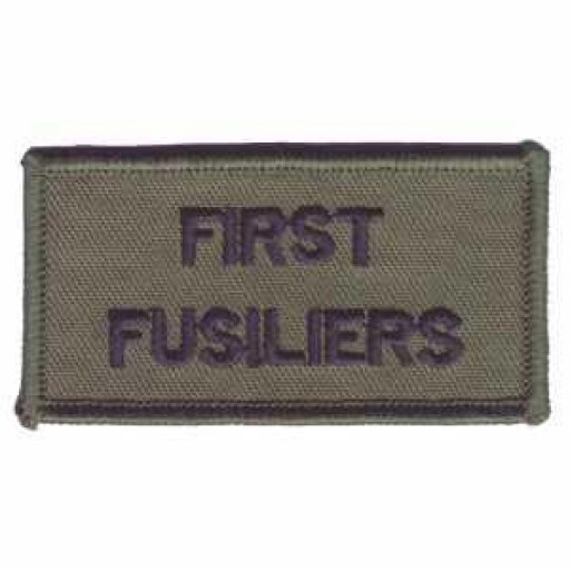 Royal Regiment Fusiliers 1st Battalion Shoulder...