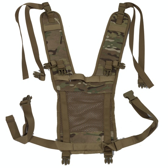 Multicam PLCE Side Pouch Yoke System Harness, Karrimor...