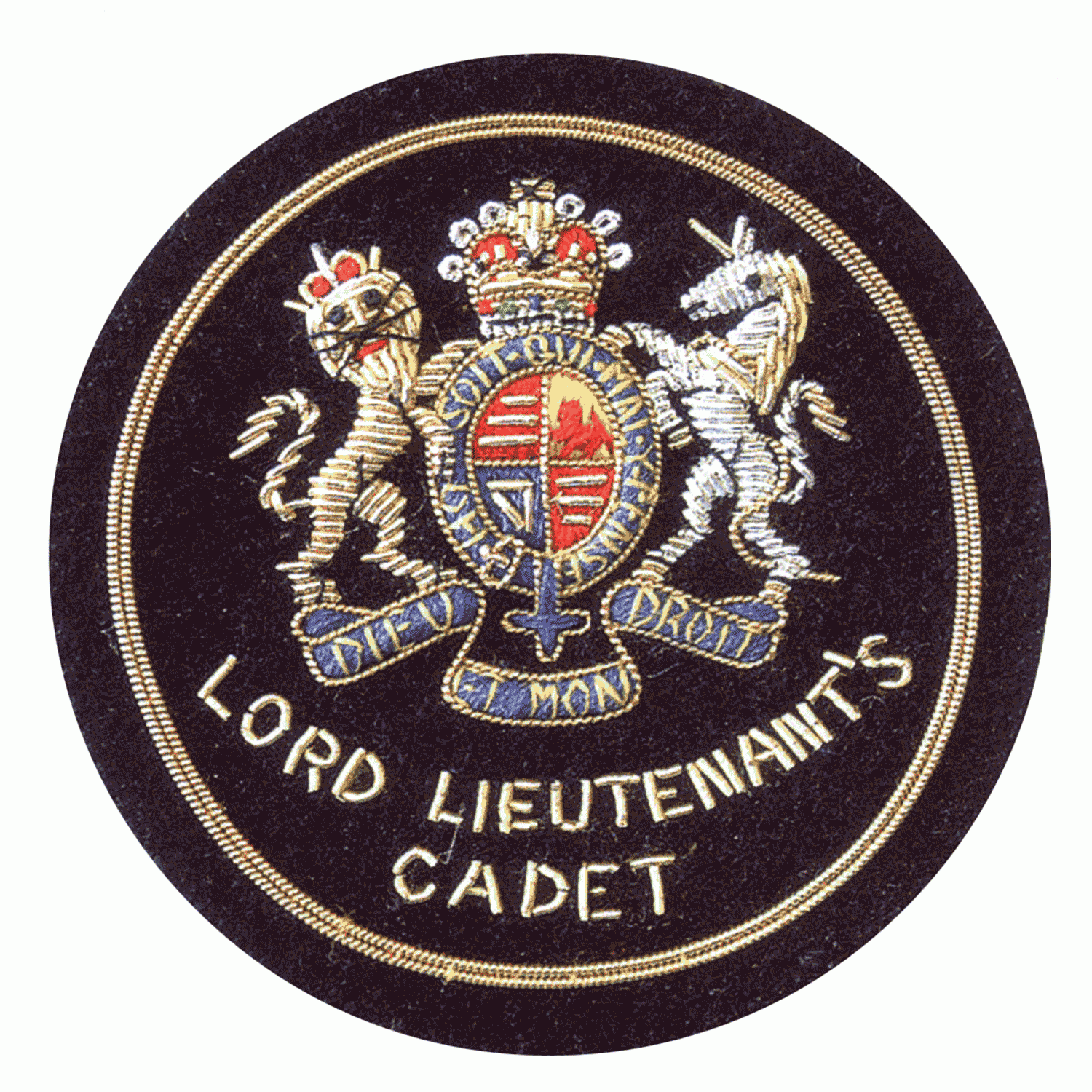 Cadet Forces Lord Lieutenants Badge,...