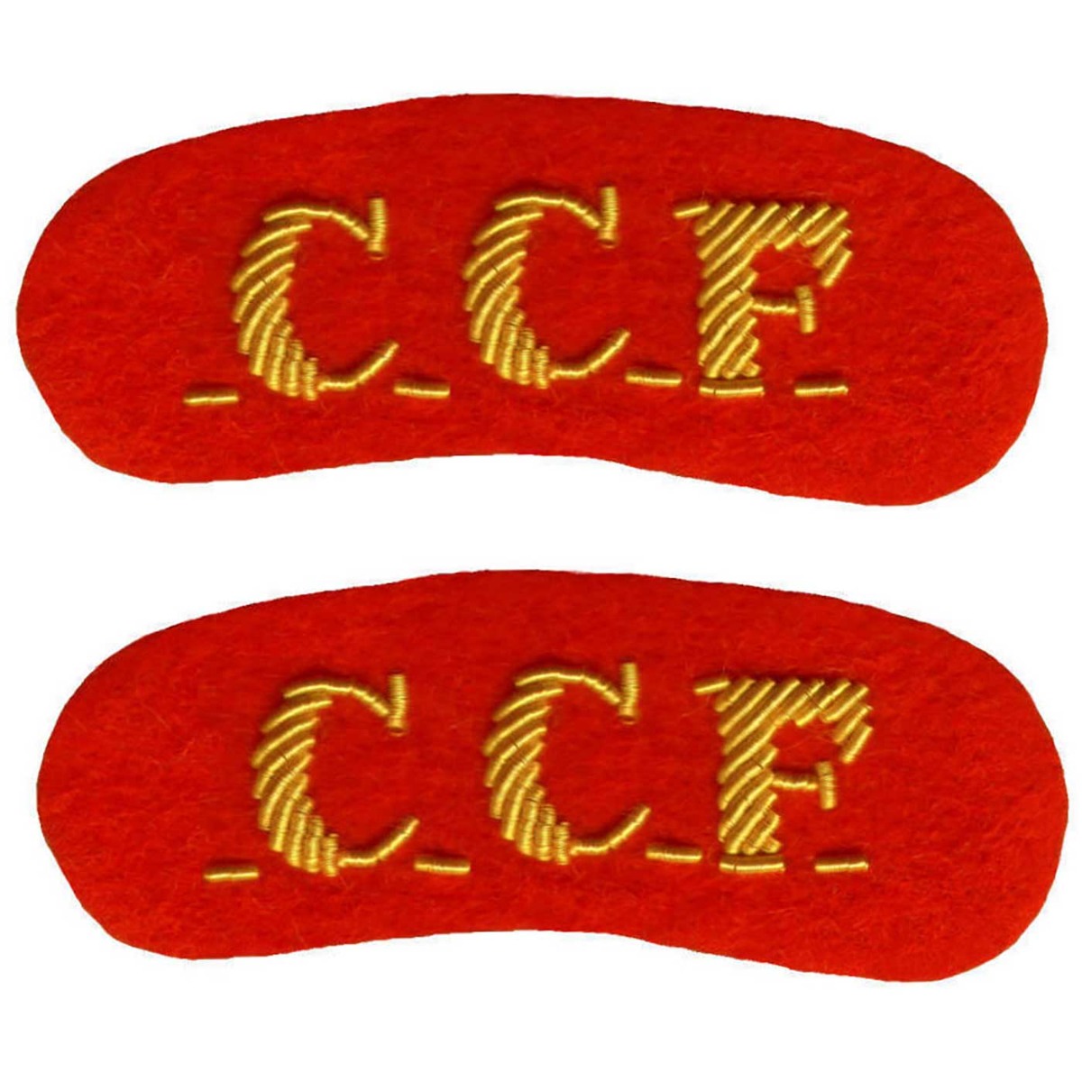 Combined Cadet Force Mess Dress Cloth Shoulder Titles,...