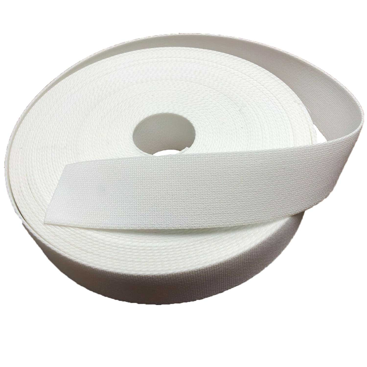 British Military White Ceremonial Belting Fabric,...
