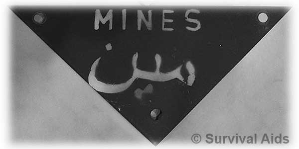 Mines Sign
